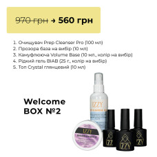 Стартовий набір для манікюру IZZY Welcome Box №2