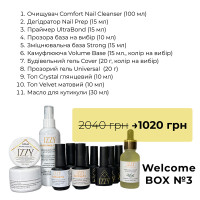 Стартовий набір для манікюру IZZY Welcome Box №3