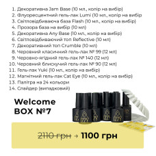 Стартовий набір для манікюру IZZY Welcome Box №7