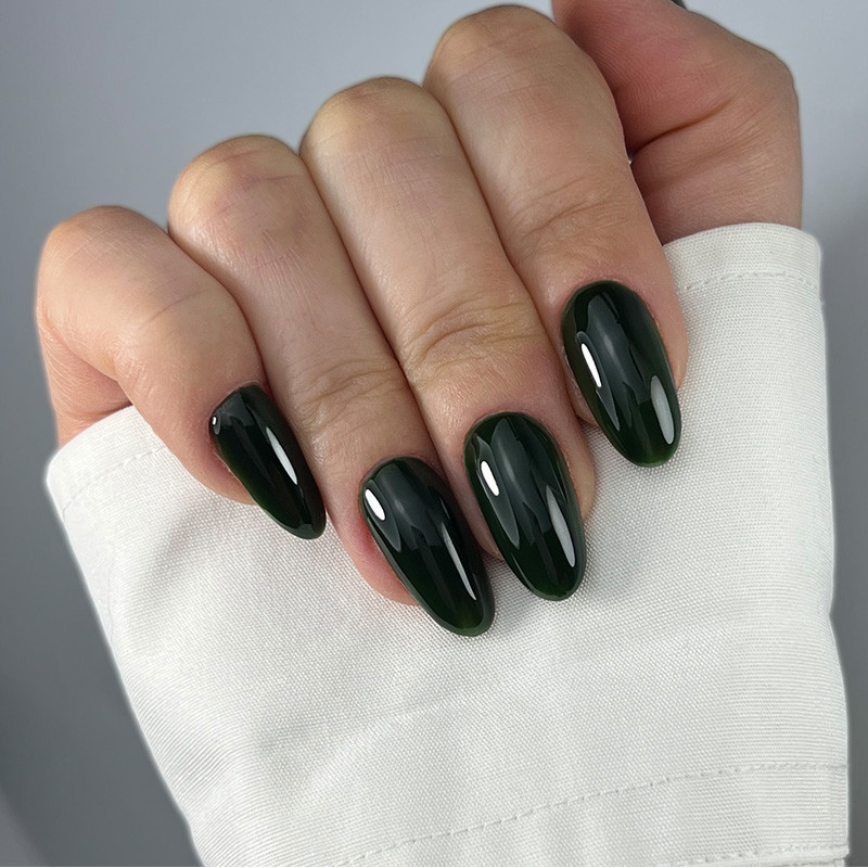 IZZY Bloom Forest темно-зелений вітражний гель-лак, 10 г