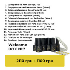 Стартовий набір для манікюру IZZY Welcome Box №7