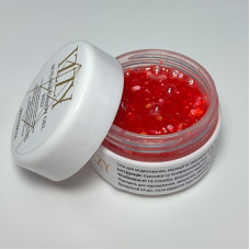 Candy Gel Red - декоративний гель для нарощування нігтів, Izzy, 20 г