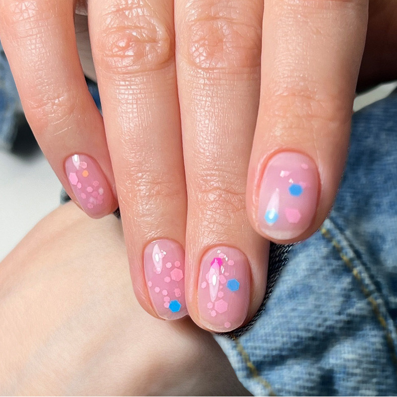 Candy Gel Pink - декоративний гель для нарощування нігтів, Izzy, 20 г