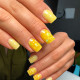 Гель для нарощування нігтів Glitter Cover Gel IZZY, колір Solar — 20 г