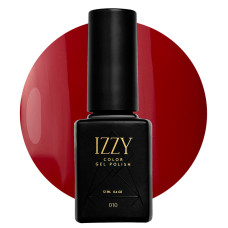 Червоний класичний гель-лак для манікюру IZZY 10, 12мл