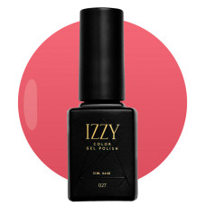 Рожевий персиковий гель-лак для манікюру IZZY 027, 12мл