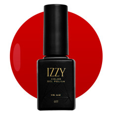 Червоний гель-лак для манікюру IZZY 77, 12мл