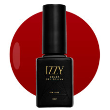 Червоний насичений гель-лак для манікюру IZZY 87, 12мл
