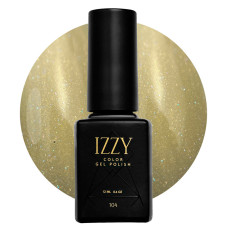 Нюдовий з мікроблиском гель-лак для манікюру IZZY 104, 12 мл