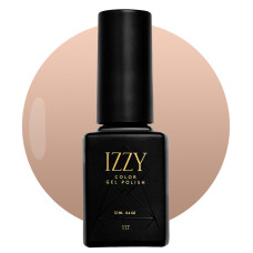Світлий бежевий гель-лак для нігтів IZZY 117, 12мл