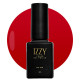Гель-лак червоного кольору IZZY №173, яскравий червоний колір гель-лаку для манікюру