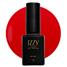 Червоний класичний гель-лак для манікюру IZZY 175, 12мл