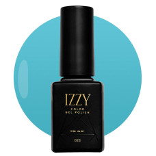 Бірюзовий гель-лак для нігтів IZZY 28, 12 мл