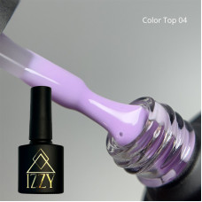 Камуфлюючий топ для нігтів Izzy Color Top 04, бузковий топ для манікюру 10 г