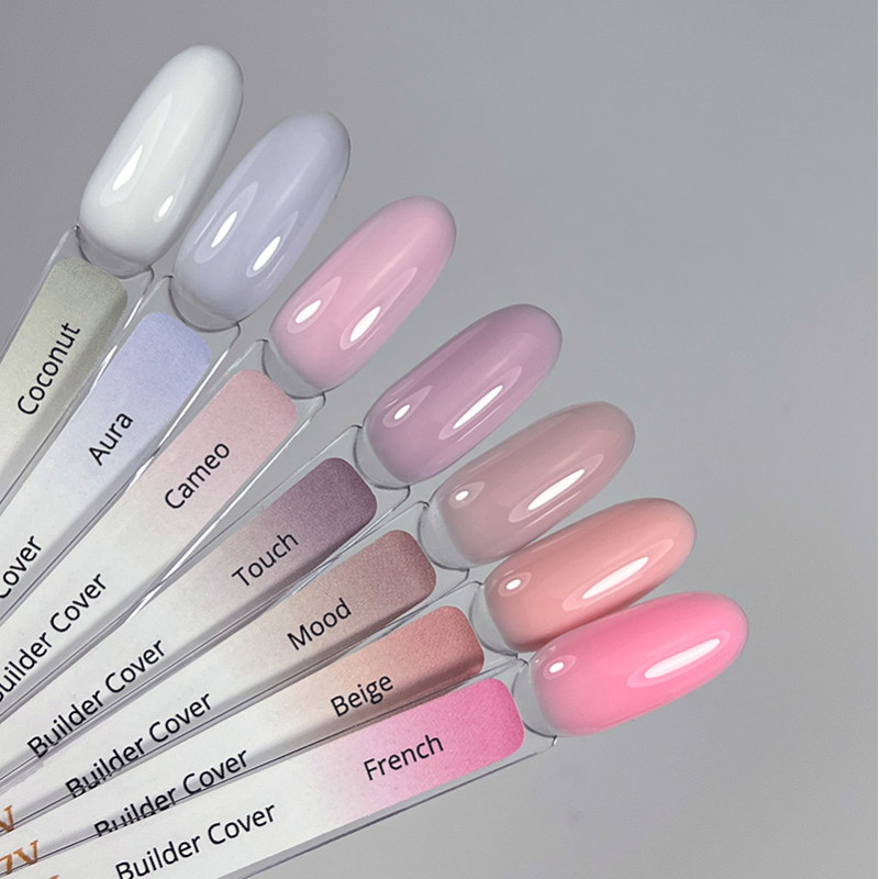 Камуфлюючий гель для нарощування нігтів Builder Cover Gel IZZY, колір Cameo — 20 г