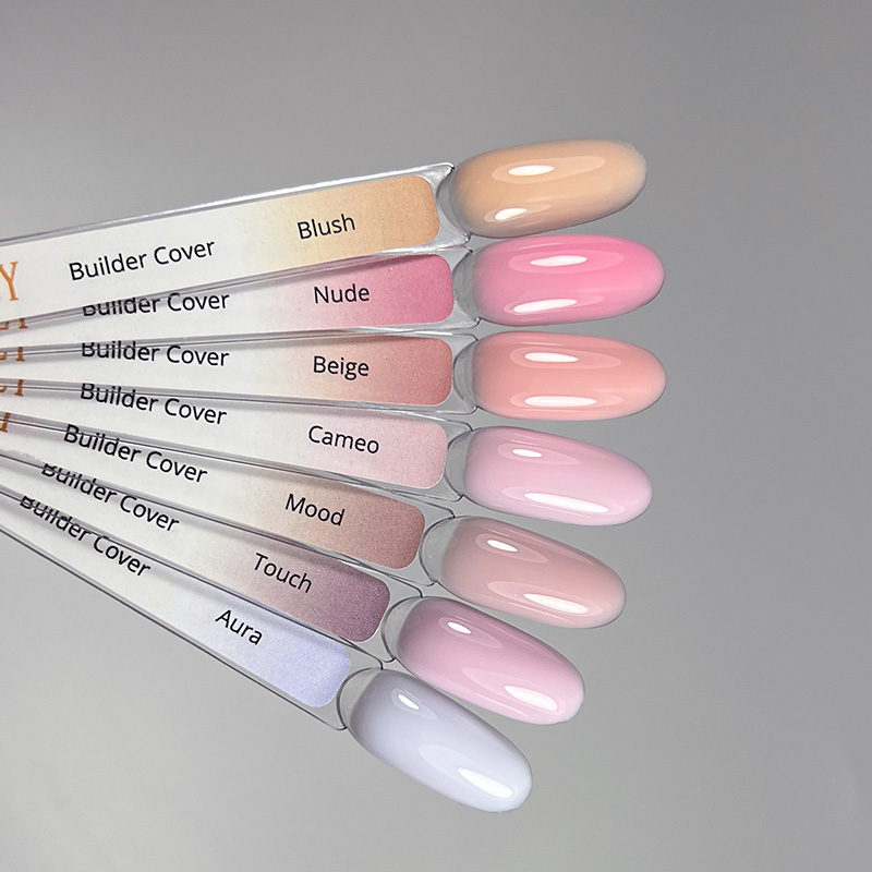 Камуфлюючий гель для нарощування нігтів Builder Cover Gel IZZY, колір Cameo — 20 г