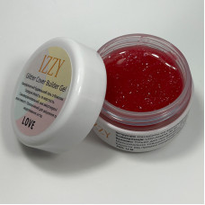 Love Glitter Cover Gel IZZY — 20 г