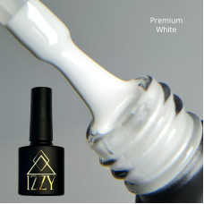 IZZY Premium White білий гель-лак для манікюру, 10 мл