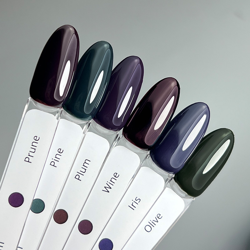 IZZY Premium Pine пляшковий зелений гель-лак для манікюру, 10 мл