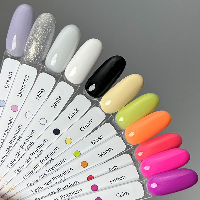 IZZY Premium Moss — жовтий гель-лак, 10 мл