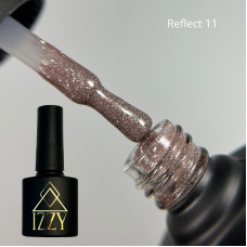 IZZY Reflect 11, бежевий світловідбиваючий гель-лак — 10 мл