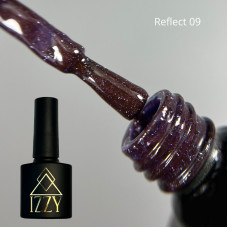 IZZY Reflect 09, фіолетовий світловідбиваючий гель-лак — 10 мл