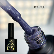 IZZY Reflect 09, фіолетовий світловідбиваючий гель-лак — 10 мл