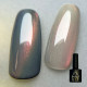 IZZY Cat’s Eye Grey — сірий гель-лак "Котяче око" з рожевим переливом