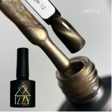 IZZY Cat's Eye 12 гель-лак для манікюру "Котяче око", 10 мл