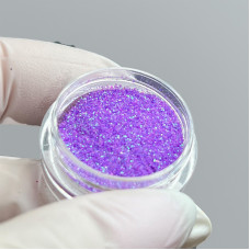 Блискітки для манікюру, бузковий глітер для нігтів, декор для дизайну
