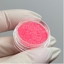 Блискітки для манікюру рожеві, рожевий глітер для нігтів, декор для дизайну