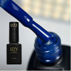 Синій гель-лак для нігтів IZZY 072, 12мл