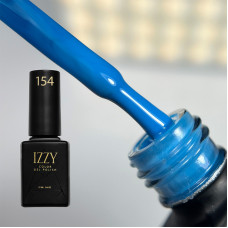 Блакитний гель-лак для манікюру IZZY 154, 12 мл