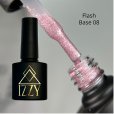 Світловідбиваюча база для манікюру IZZY Flash Base 08, 10 г