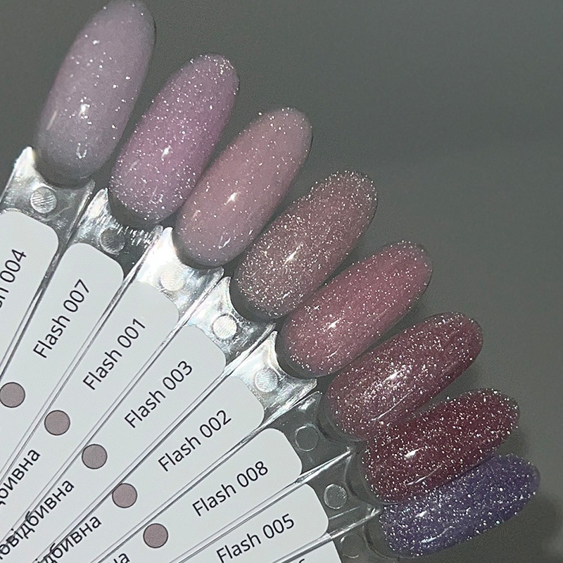 Світловідбиваюча база для нігтів IZZY Flash Base 04, 10 г — купити базу для нігтів IZZY