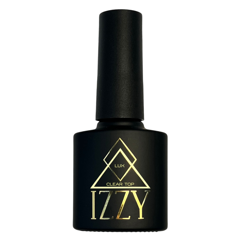 Топ з  уф фільтром для гель-лаку IZZY Lux Top — топ для нігтів із захистом від УФ-променів