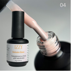 Камуфлююча база для манікюру укріплююча, Izzy Volume 04, 15 мл
