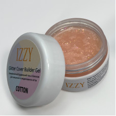 Cotton Glitter Cover Gel IZZY — 20 г