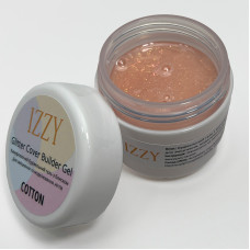 Cotton Glitter Cover Gel IZZY — 40 г