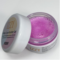 Peony Glitter Cover Gel IZZY — 20 г