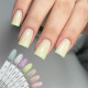 Butter Glitter Cover Gel IZZY, гель для нарощування нігтів з пластівцями юкі, 20 г