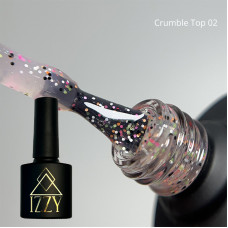 Декоративний топ для нігтів Izzy Crumble Top 02, 10 г