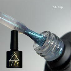 Топ для нігтів Izzy Silk "Хамелеон", топ для манікюру з ефектом втірки, 10 г