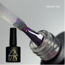 Топ для манікюру IZZY Miracle Top з пластівцями Юкі, 10 г