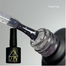 Топ для манікюру IZZY Potal Top, топ для нігтів з поталлю, 10 г