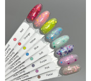 Декоративні гелі Izzy Candy Gel - для зміцнення, нарощування та покриття нігтів