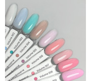 Кольорові бази для нігтів  IZZY Volume Base - палітра 18 відтінків об'ємом 10 г, 15 г та 25 г