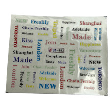 Слайдери для нігтів з надписами – наклейки для манікюру з текстом 05