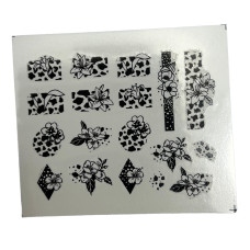 Слайдер для манікюру із зображенням квітів, 07