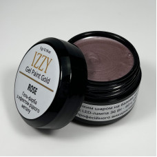 Gold Rose IZZY — гель-фарба з фектом рідкого металу, рожеве золото — 5 г